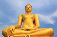 Canvas-taulu Kultainen Buddha 181