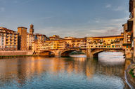 Canvas-taulu Ponte Vecchio Firenze Italy 752