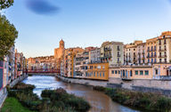 Canvas-taulu Girona Espanja 1005