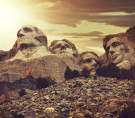 Canvas-taulu Mount Rushmore USA 1174