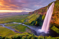 Canvas-taulu Seljalandfoss Islanti 961