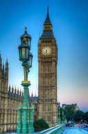 Canvas-taulu Kellotorni Big Ben Lontoo 1702
