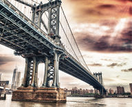 Canvas-taulu Manhattanin silta 892