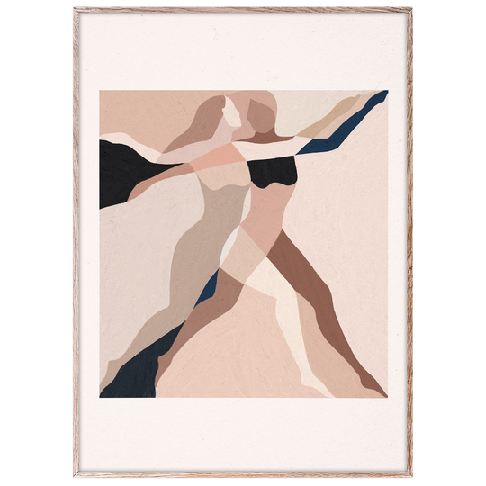 Paper Collective Two Dancers juliste