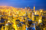 Canvas-taulu Chicago City 345
