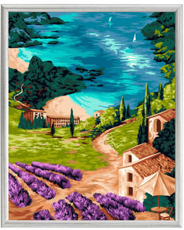 Paint By Numbers Meren rannikko