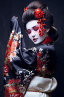 Canvas-taulu Geisha 1147
