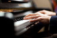 Canvas-taulu Pianisti 543