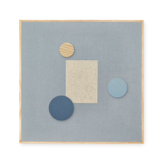 Nofred - Magnetic Pinboard - Blue