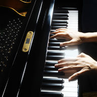 Canvas-taulu Pianisti 429