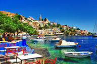 Canvas-taulu Kreikka Symi 271