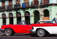 Canvas-taulu Kuuba Havanna auto 249