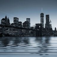 Canvas-taulu New York Manhattan MV 1149
