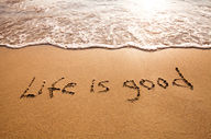 Canvas-taulu Life is good 1132