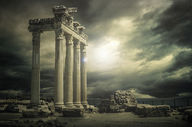 Canvas-taulu Great Apollon Temple Antalya 843