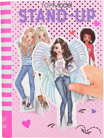 TOPModel - Stand Up Models Colouring Book (0410559 )
