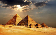 Canvas-taulu Gizan pyramidit Kairo Egypti 189