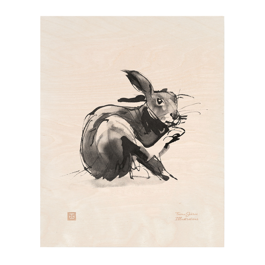 Teemu Järvi Illustrations Rusakko vanerijuliste