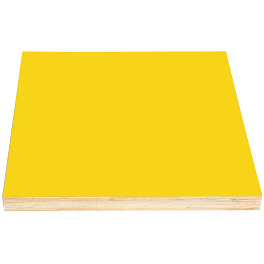 Kotonadesign Muistitaulu neliö, 50 cm, keltainen
