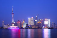 Canvas-taulu Shanghai night 440