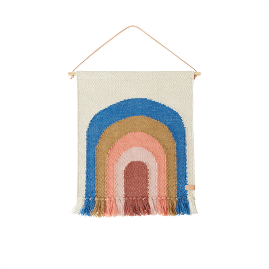 OYOY Mini - Follow The Rainbow Mini Wall Rug (M107217)