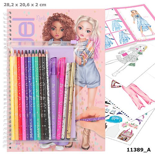 TopModel - Colouring book - (0411389)