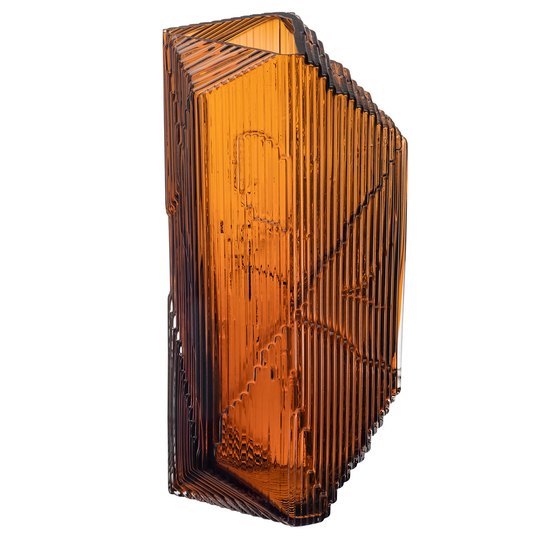 Iittala Kartta lasiveistos 150 x 330 mm, kupari