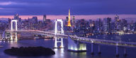 Canvas-taulu Tokio Rainbow bridge 1178