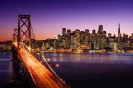 Canvas-taulu San Francisco California Bay Bridge 190