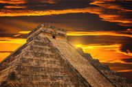 Canvas-taulu Kukulkan Pyramid Chichen Itza 797
