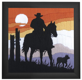 Pitkäpistotyö Cowboy