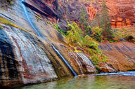 Canvas-taulu Mystery Falls Utah 1154