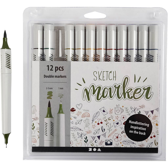 Sketch Marker - Douche Colors 12 pcs. (37379)