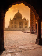 Canvas-taulu Taj Mahal Agra Intia 735