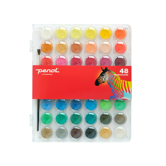 Penol watercolor set with 48 colors (16000155)