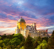 Canvas-taulu Sintra Palace Portugali 767