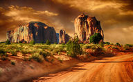 Canvas-taulu Monument Valley 1817