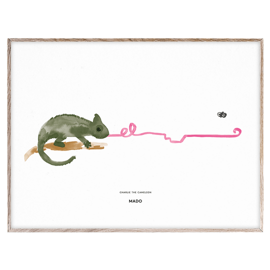 MADO Charlie the Chameleon juliste, 40 x 30 cm