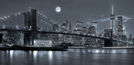 Canvas-taulu New York at night MV 948