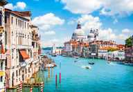 Canvas-taulu Grand Canal and Basilica St Maria Salute Venice 796