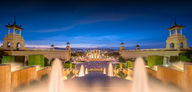 Canvas-taulu Magic Fountain Barcelona 936