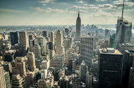 Canvas-taulu New York ilmakuva 299