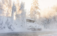 Canvas-taulu Kitkajoki Kuusamo 1059
